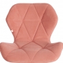 Кресло SELFI (флок розовый 137)
